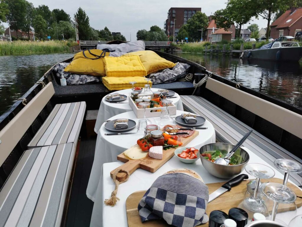 virendshap zakenlunch varen